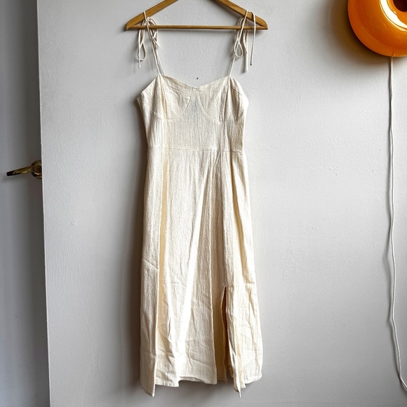 CIDER Summer Dress with Slit - Size Medium - Picture 3 of 8
